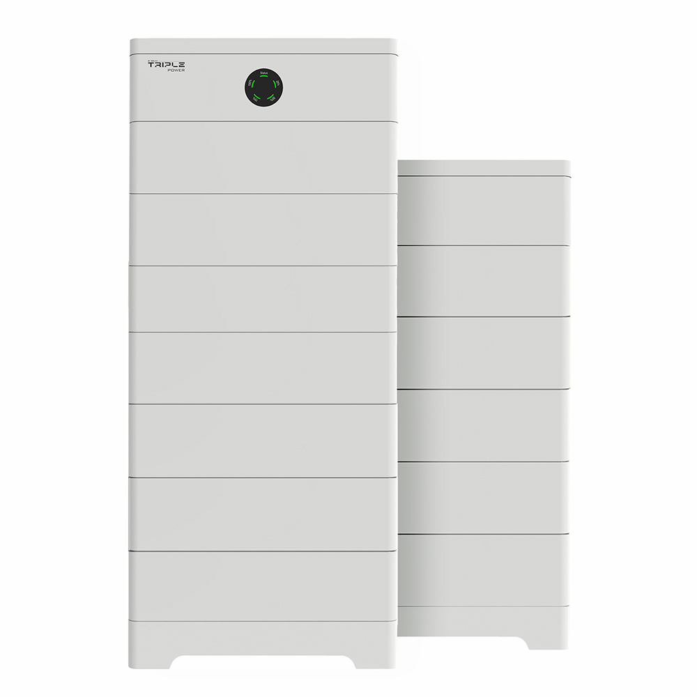 Weißes SolaX TSYS-HS51 Speichersystem mit 12 TB-HS51 Hochvolt-Batterien und einem TBMS-S51 BMS Weißes SolaX TSYS-HS51 Speichersystem mit 12 TB-HS51 Hochvolt-Batterien und einem TBMS-S51 BMS