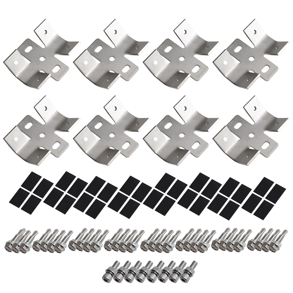 Bestandteile des Befestigungskits