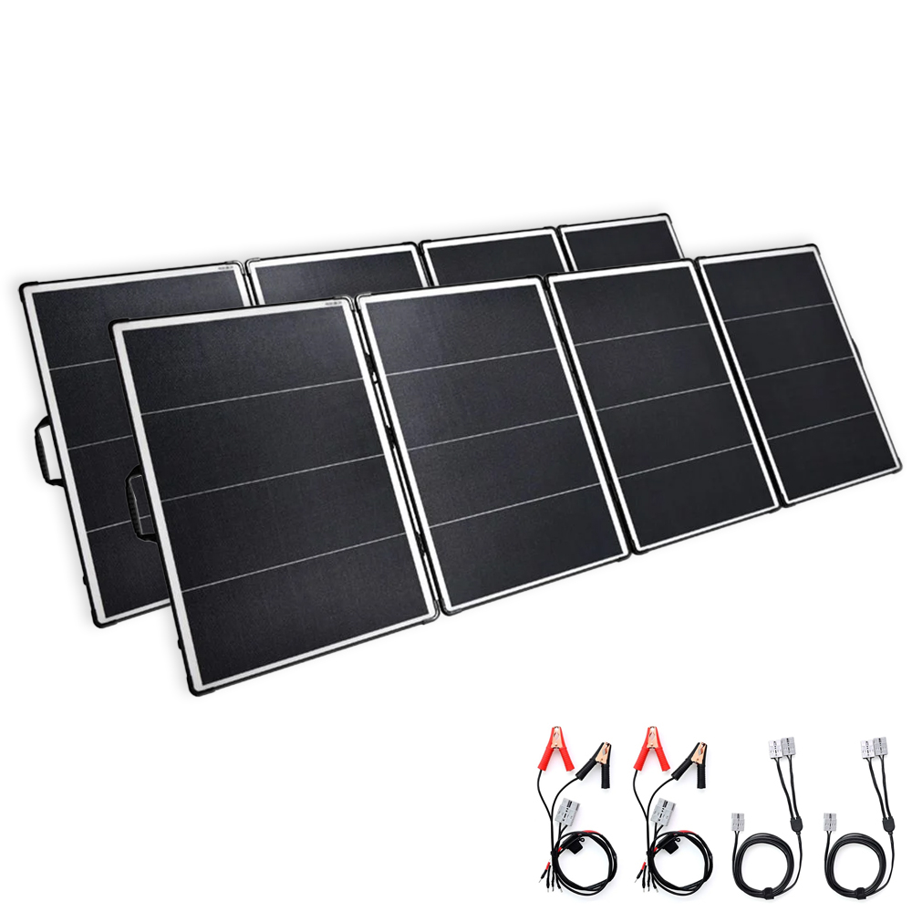 Système EcoFlow PowerStream 800W - 2x Offgridtec 400w valise solaire incl. prise Smart