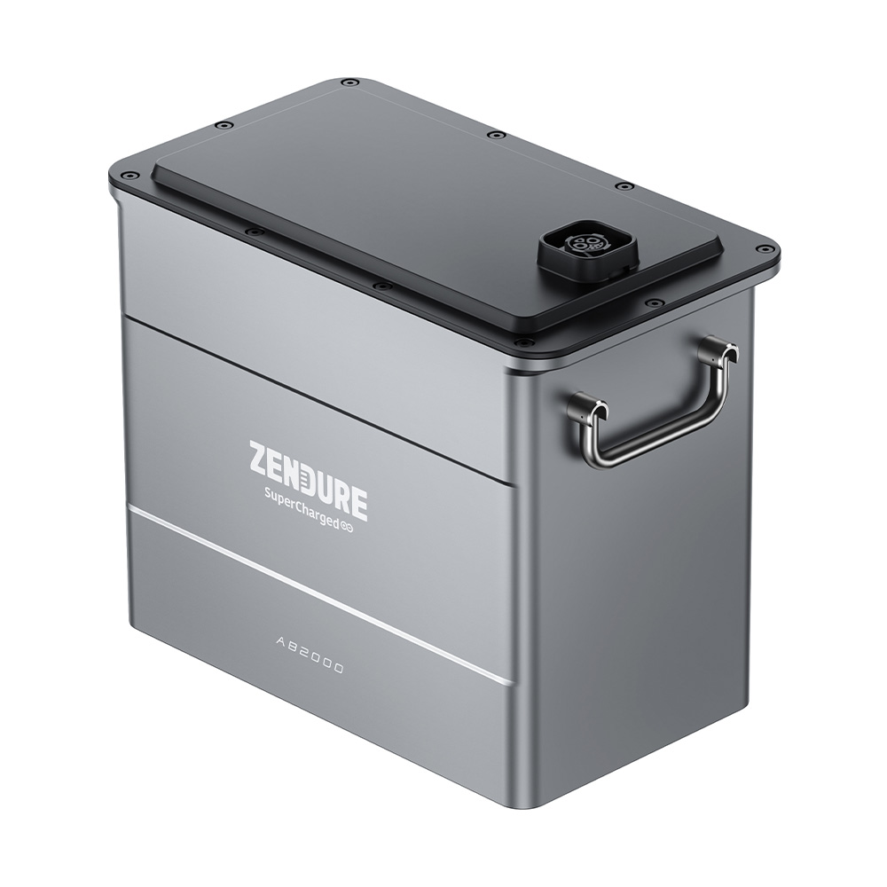 Zendure SolarFlow Set 7,68kWh Smart pv Hub 2000 avec 4x batterie d'extension ab2000