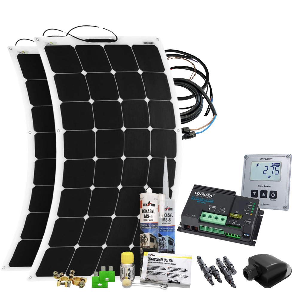 Motorhome Solaranlage spr-f 240w 12v ebl optional