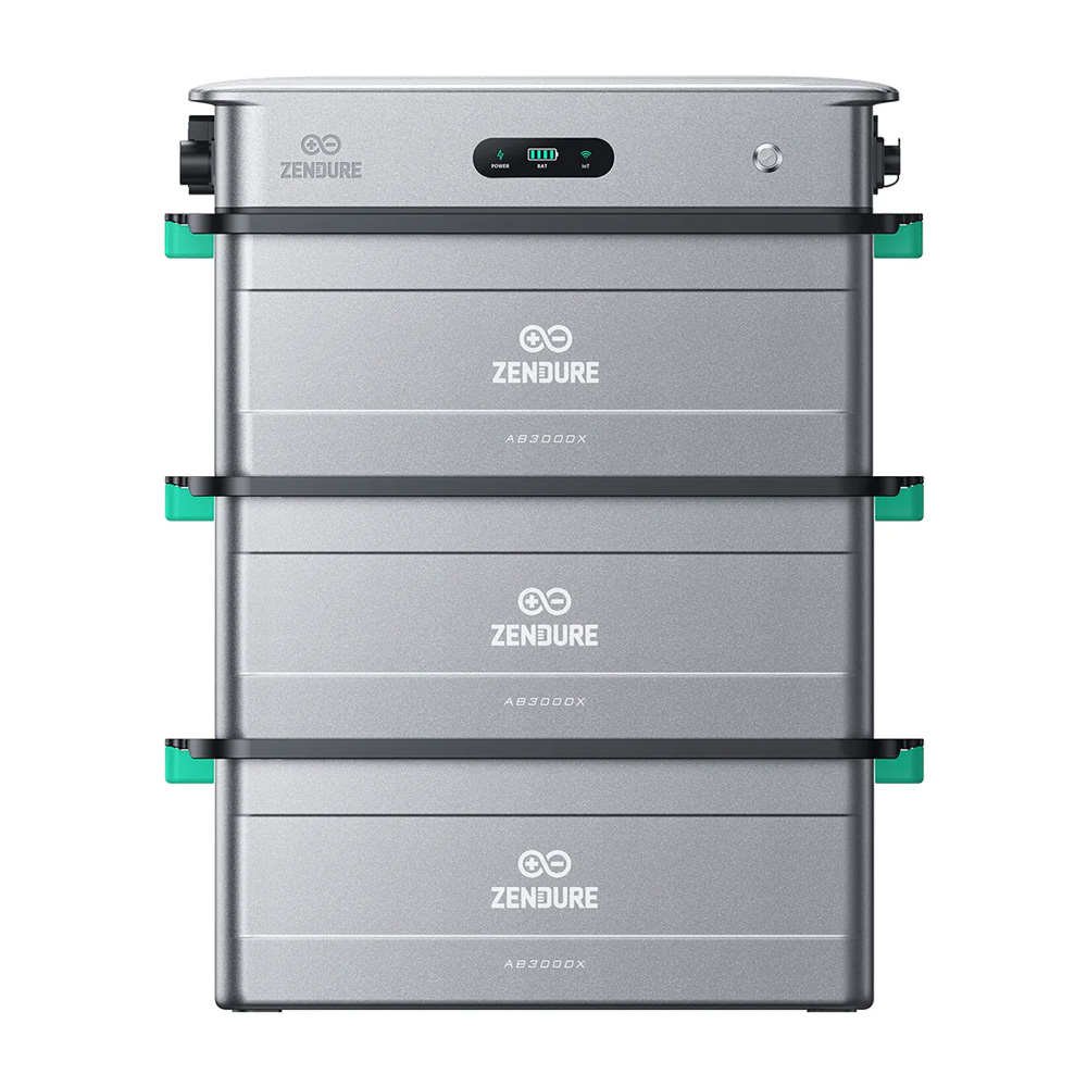 Zendure SolarFlow Set 8,64kWh 2400 AC mit 3x AB3000X Erweiterungsbatterie
