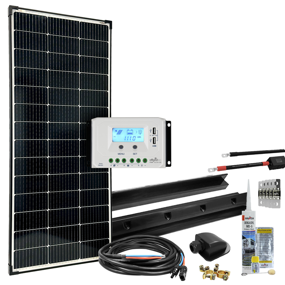 Offgridtec mPremium-XL 150W 12V Motorhome Solar System