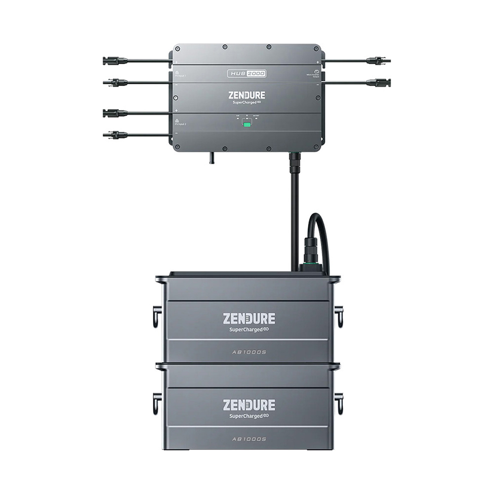 Zendure SolarFlow Smart pv Hub 2000 with expansion battery