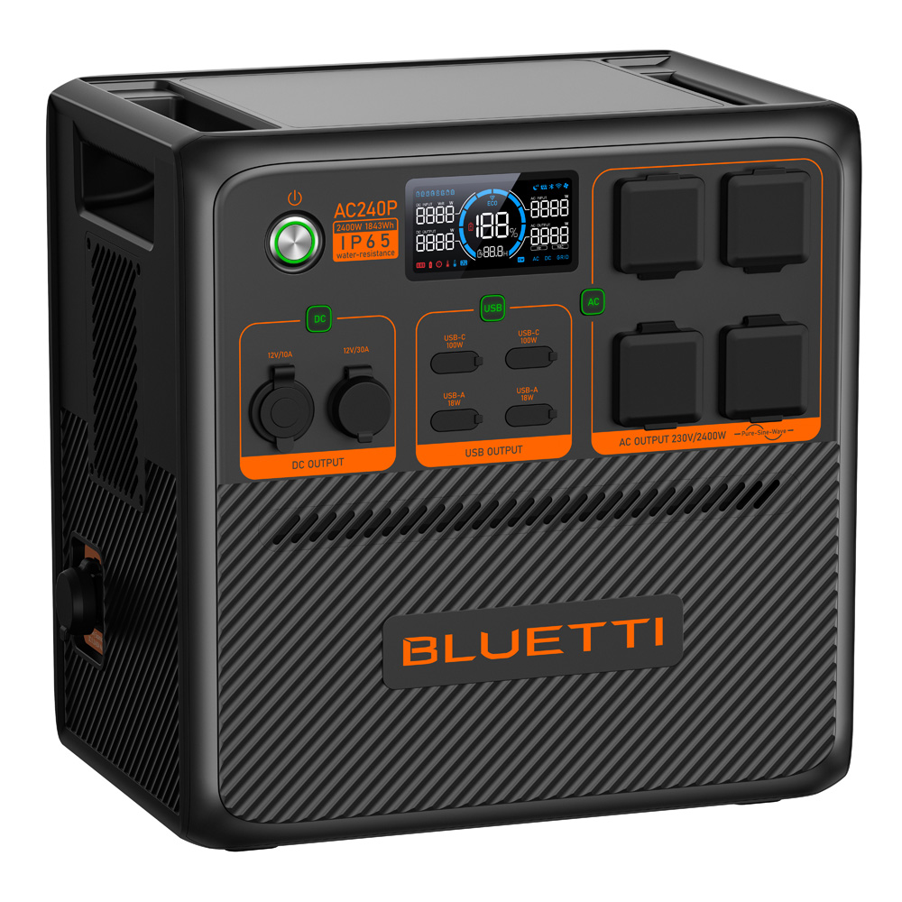 Bluetti AC240P Powerstation LiFePO4 1843Wh 2400W