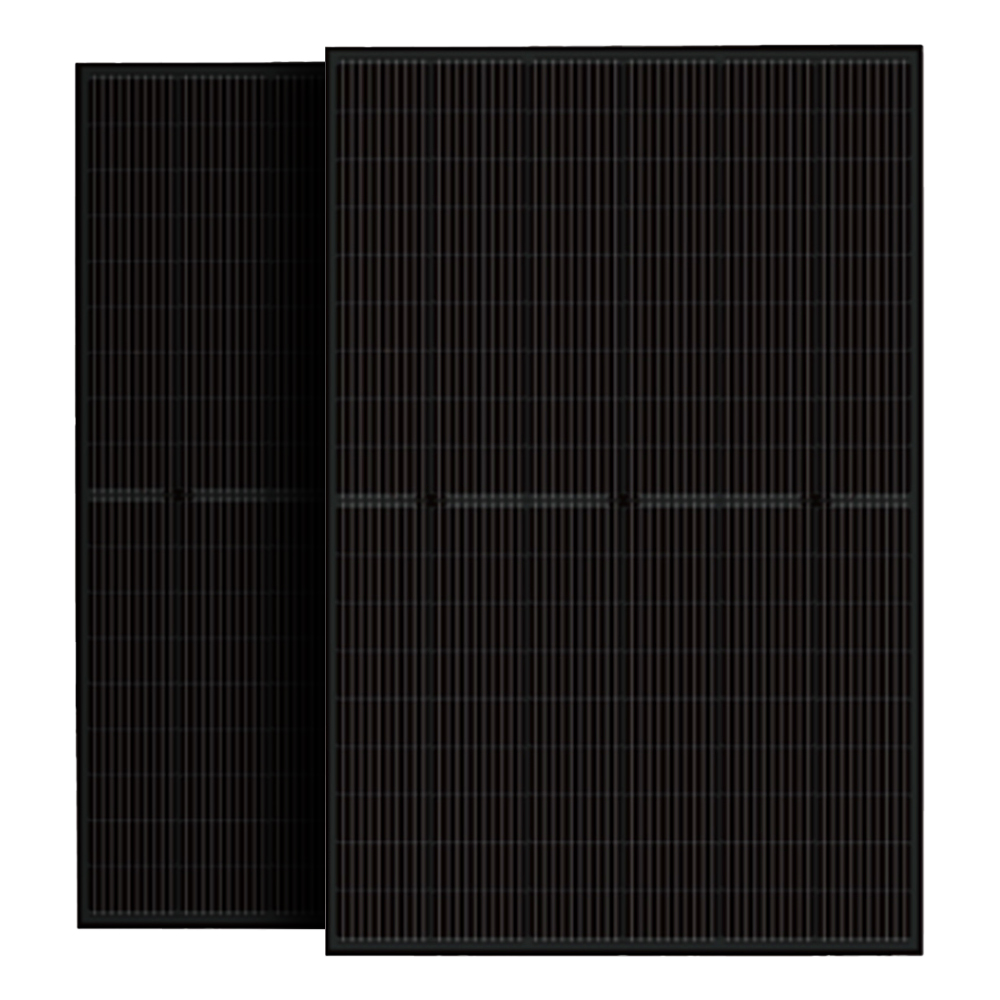 Stapelansicht: Zwei Luxen 430 Watt Full-Black Solarmodule
