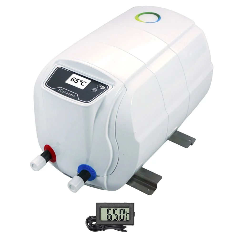 Offgridtec 150w mppt 12v Kit complet camping-car option EBL incl. chauffe-eau de caravane 10l