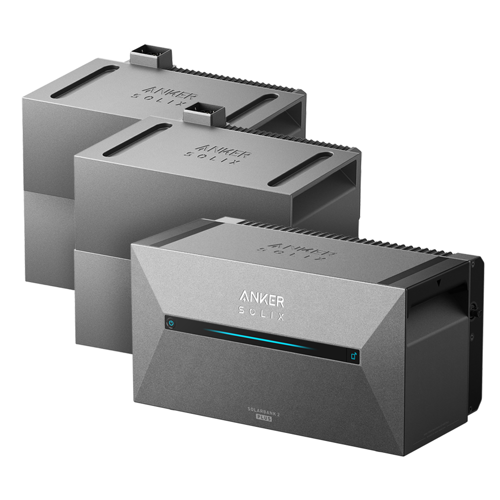 Anker solix 2 e1600 plus 6.4kWh all-in-one storage system