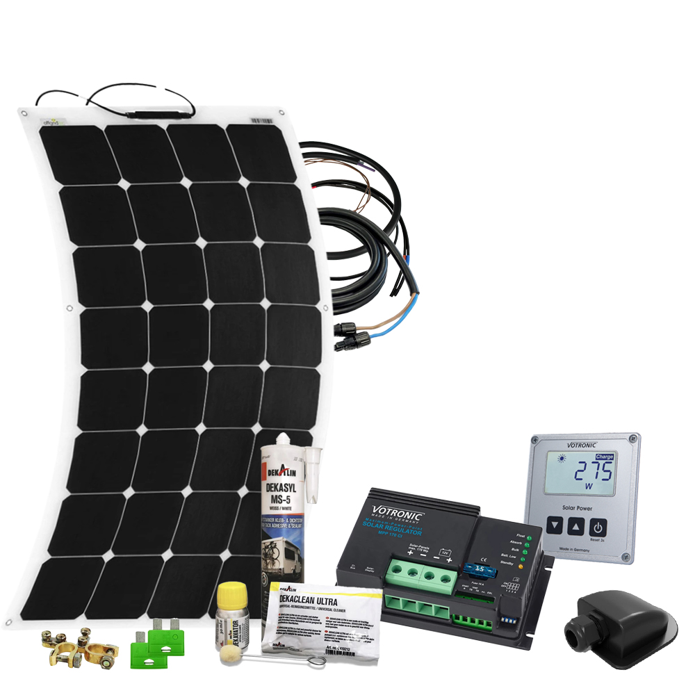 Motorhome Solaranlage spr-f 120w 12v ebl optional