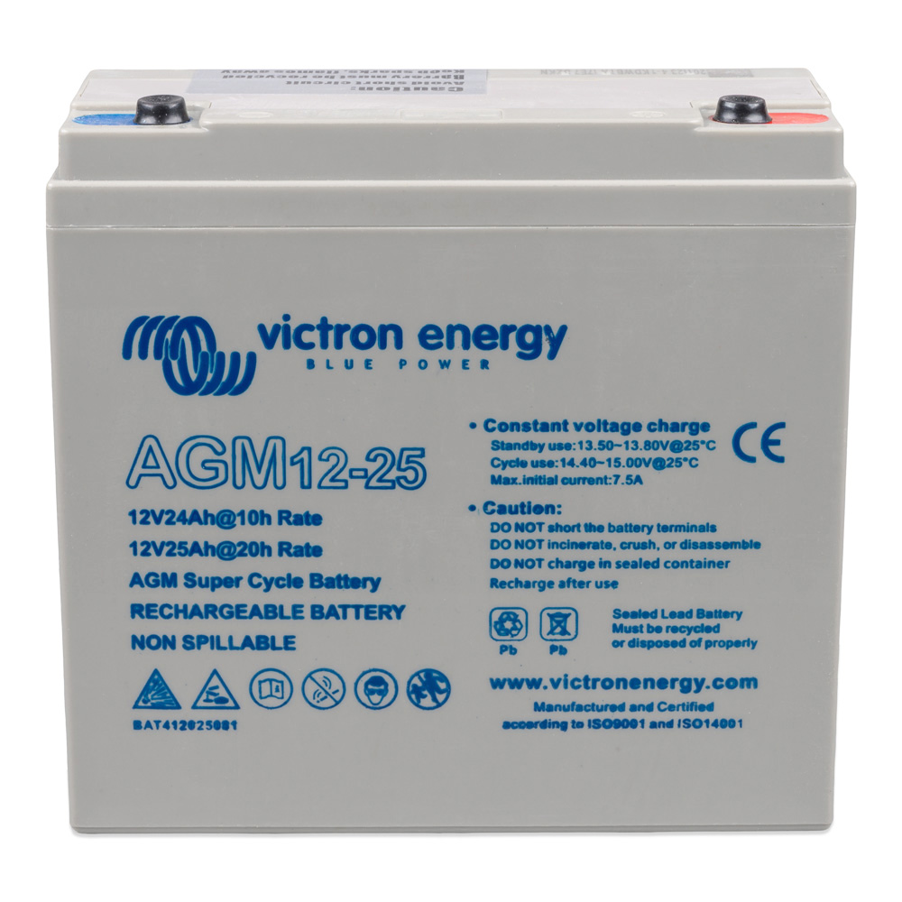 Victron AGM 12V 25Ah Super Cycle Batterie M5