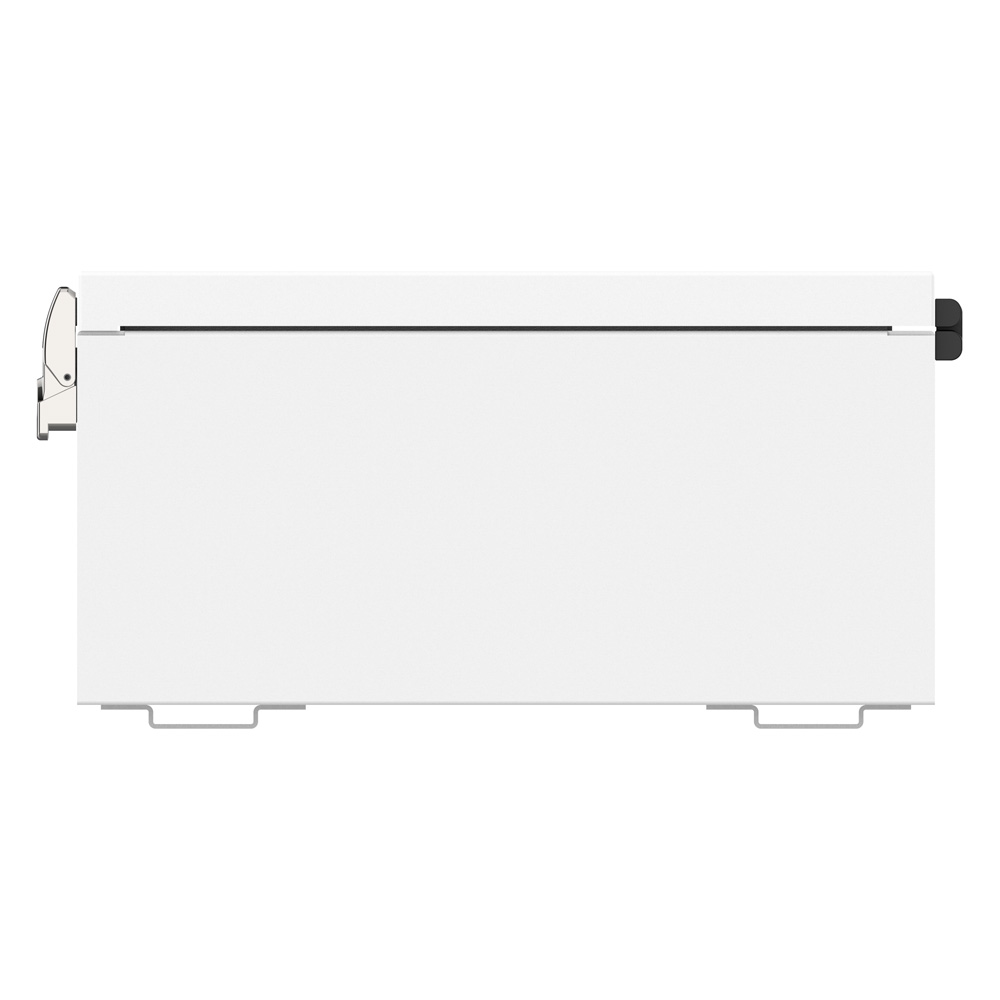 Oberseite der weißen, rechteckigen Solax X3-Matebox