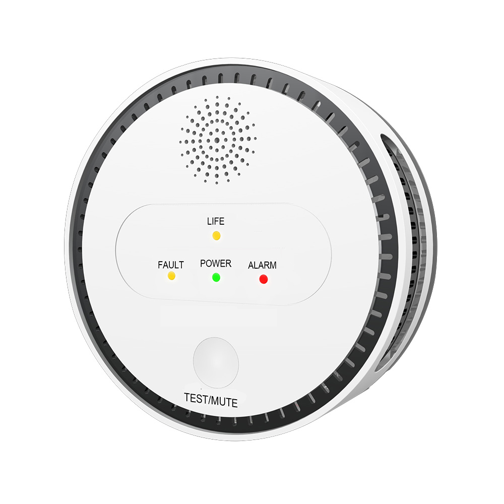 Offgridtec Smart WiFi Gas Alarm Sensor with LCD & App | Audible & Visual Alarm for Flammable Gases