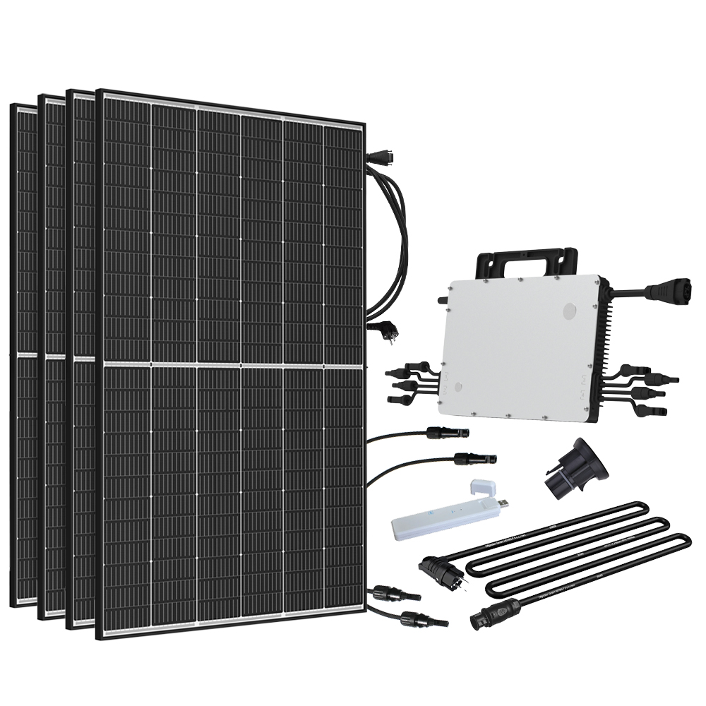 Centrale solaire de balcon Offgridtec 1720W HMS-1600-4T DTU-Lite-S Luxen Hi-Mo-6 430W Mini-PV solaire