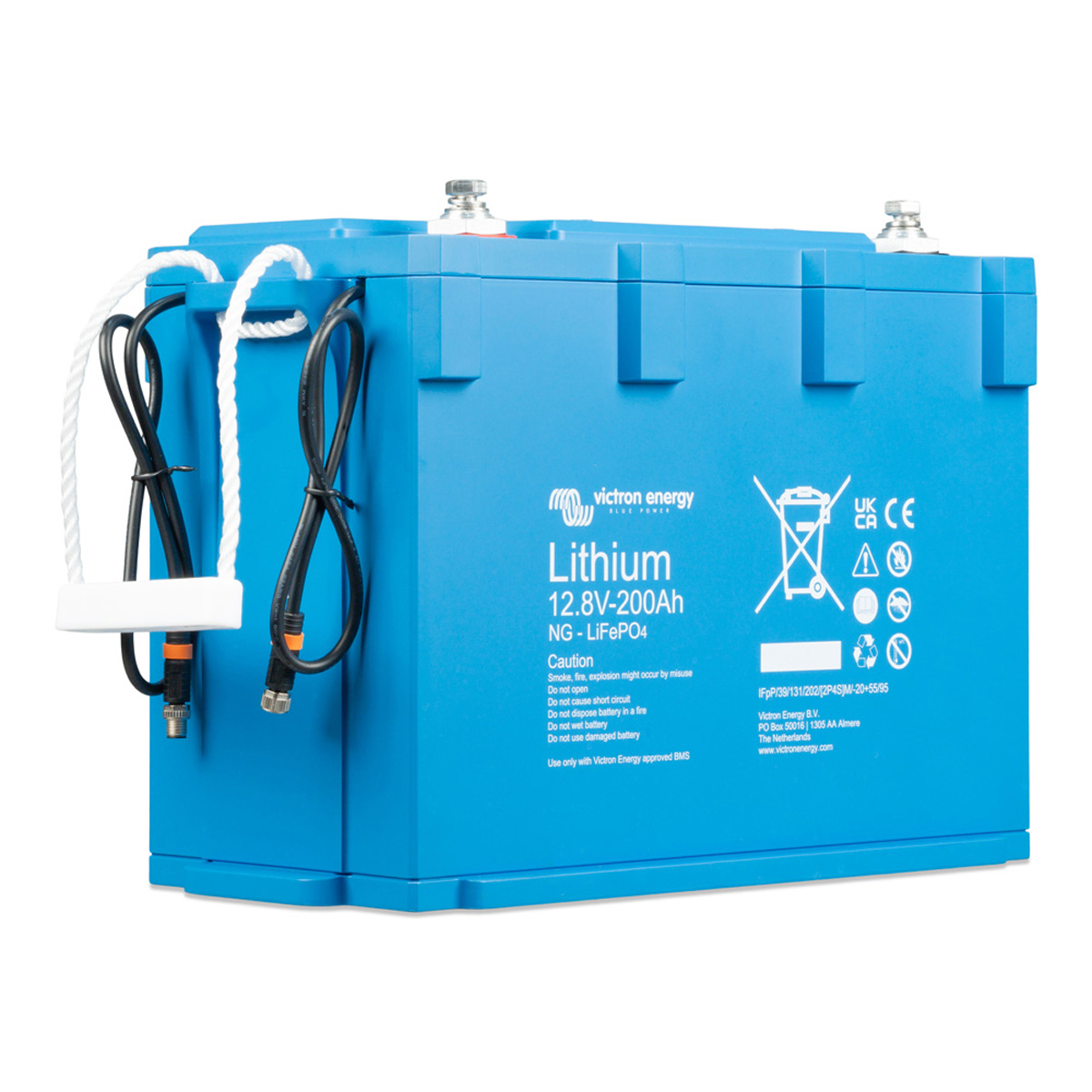 Batterie in der Seitansicht