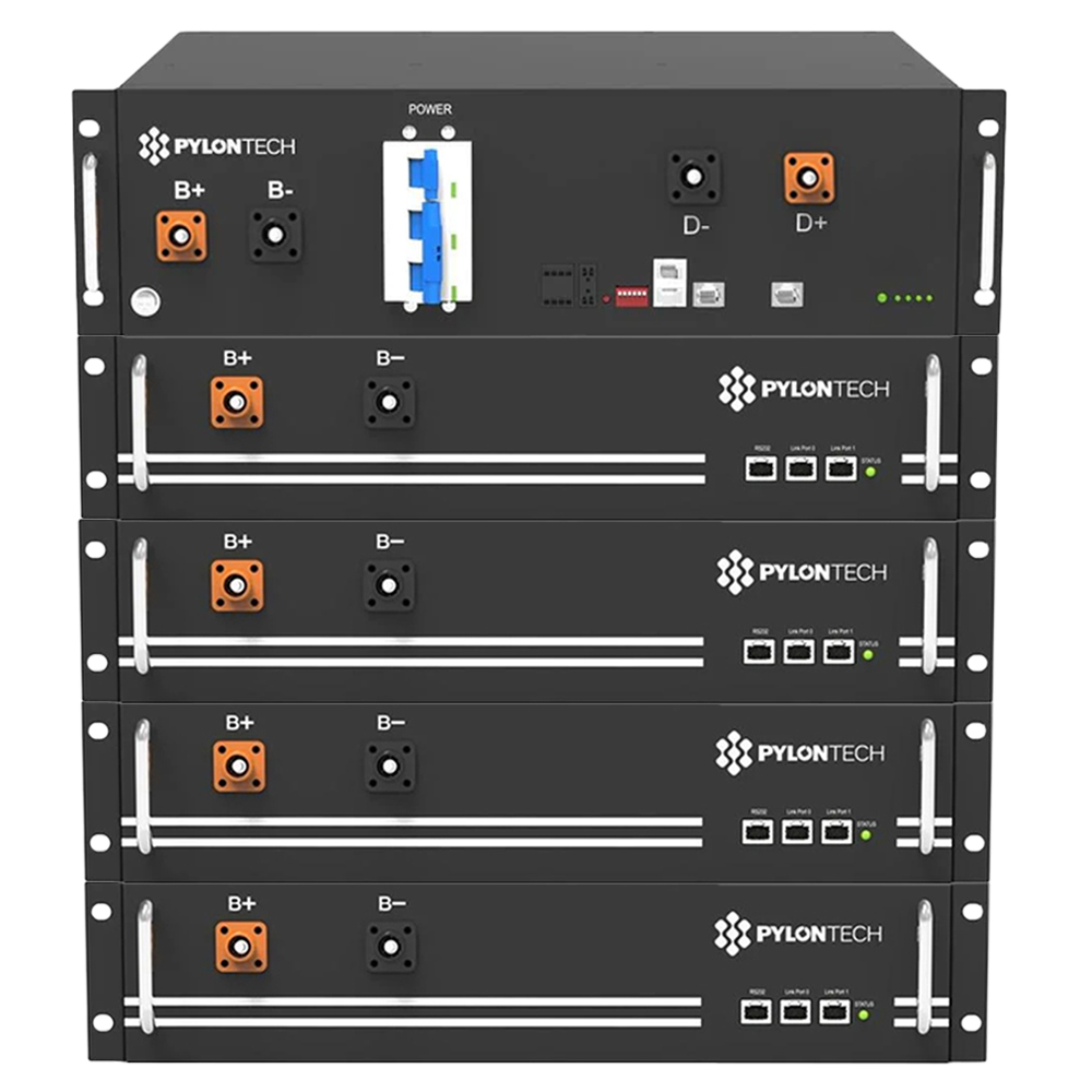 Pylontech Powercube x1 v2 9.6kWh storage set h48050 with bms sc500-100s