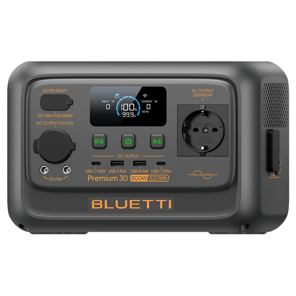 Bluetti Premium 30 V2 Mobile Powerstation 320Wh 600W USV-Funktion