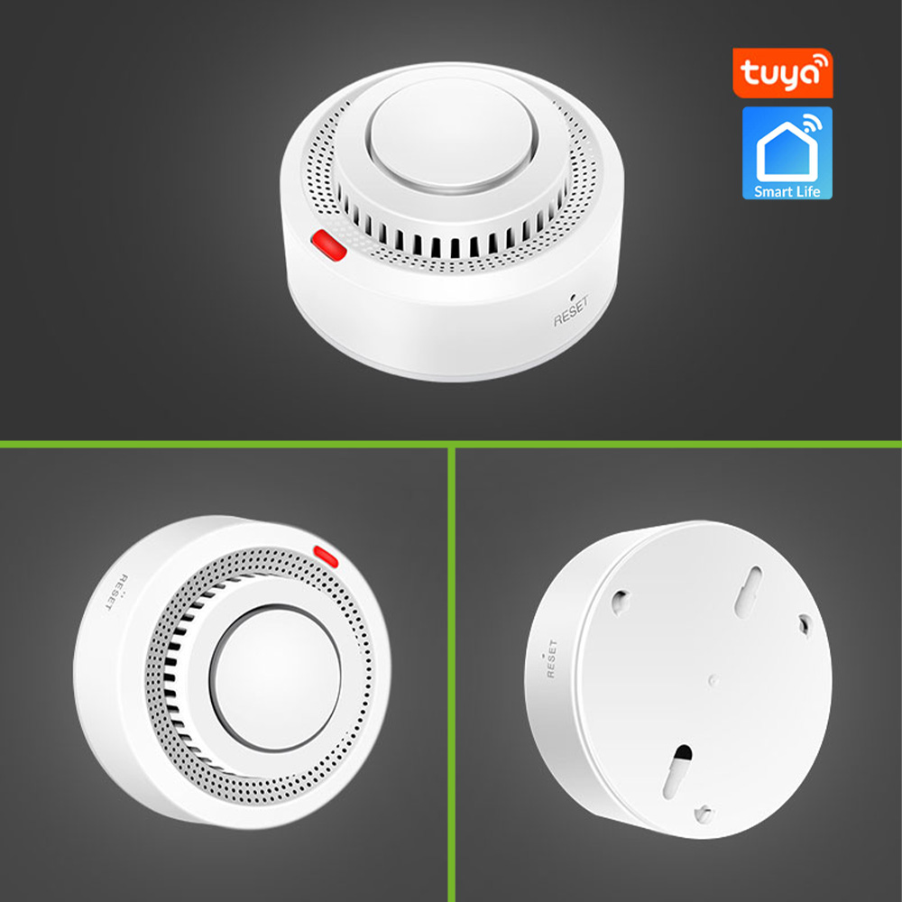 Offgridtec Smart Wi-Fi Smoke Detector SS01 – Tuya Smart Life, App Alerts, EN 14604