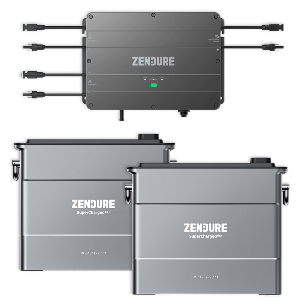 Zendure SolarFlow Set Smart pv Hub with expansion battery from 2000