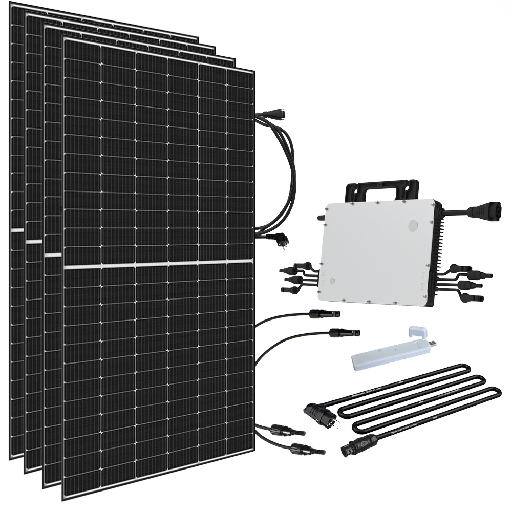 Centrale solaire de balcon Offgridtec 1720W HMS-1600-4T DTU-Lite-S Luxen Hi-Mo-6 430W Mini-PV solaire