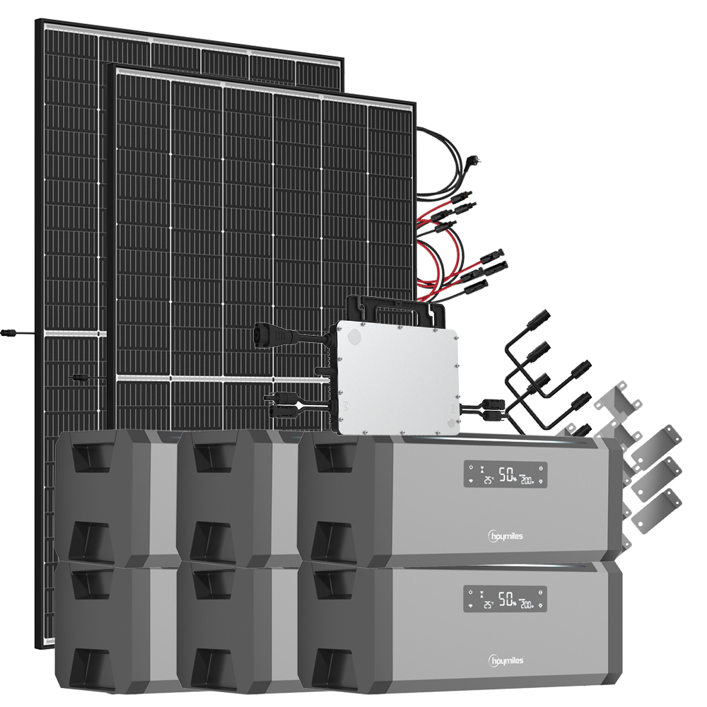 Offgridtec 11.52 kWh storage system 900 W double-glass solar modules incl. HMS-800W-2T inverter 3-phase