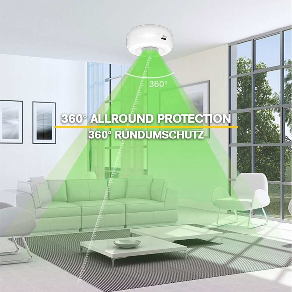 Offgridtec Smart WiFi Motion Sensor PIR01 – Tuya Smart Life, App Control