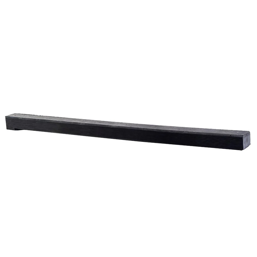 Wattstone Montage PV Est-Ouest sur toit plat pour 8 modules solaires 0° Socle en béton Tapis de protection des constructions noir