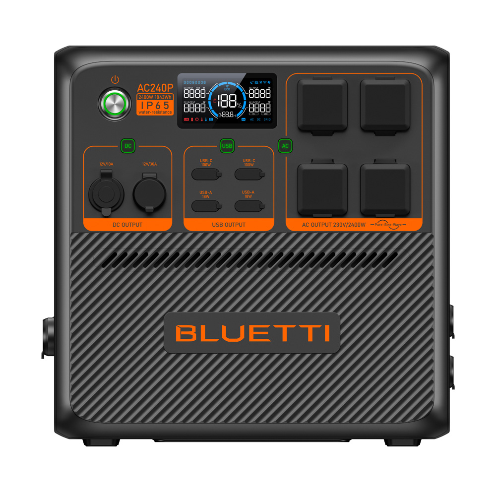 Bluetti AC240P Powerstation LiFePO4 1843Wh 2400W