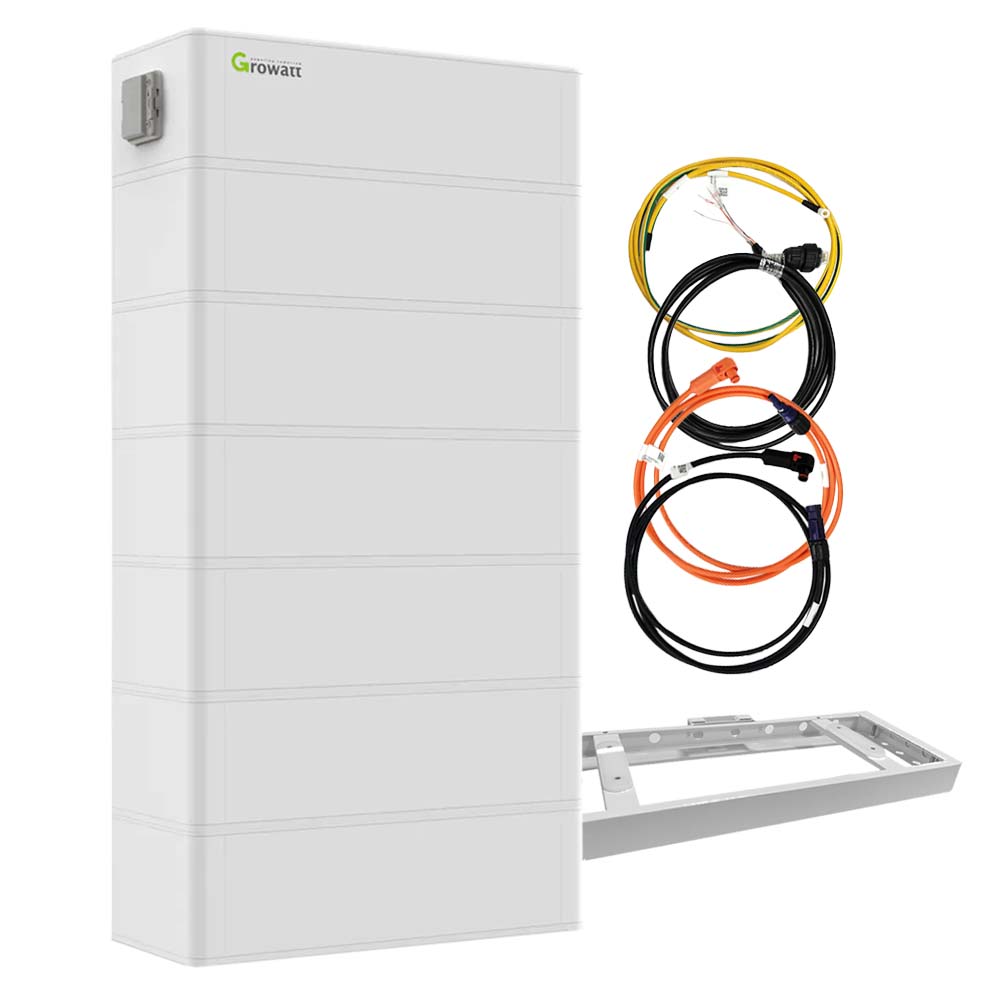 Growatt ark xh 15.36kWh high-voltage storage system with base for min and MOD xh inverters