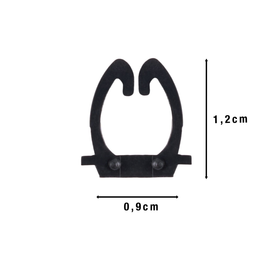 Cable marking clip, 100 pcs. for 6mm², numbers 0 to 9, 10x each