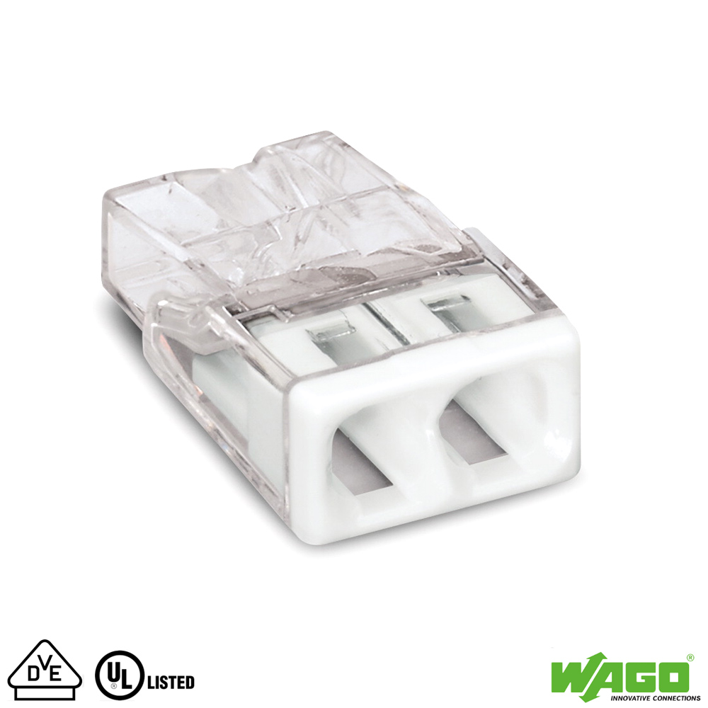 Wago Verbindungsdosenklemme 2273-202 2x0,5mm²-2,5mm²