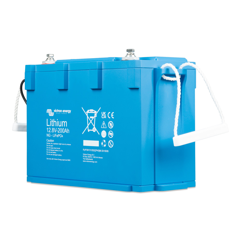Batterie in der Seitansicht