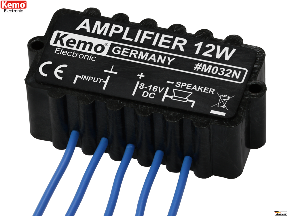 Kemo amplifier 12W, universal M032N