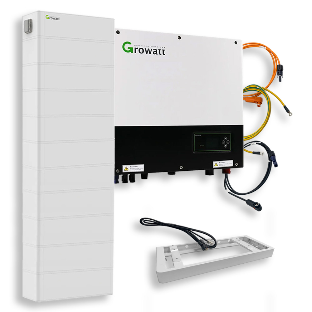 Growatt Retrofit Kit 25.6kWh ARK SPH 6000TL3 BH-UP Hybrid Inverter LiFePO4 Storage