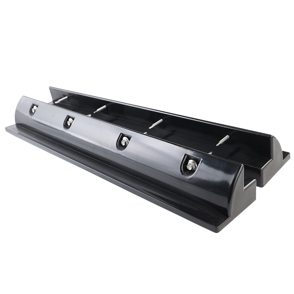 Spoiler in schwarz in kompletter Ansicht