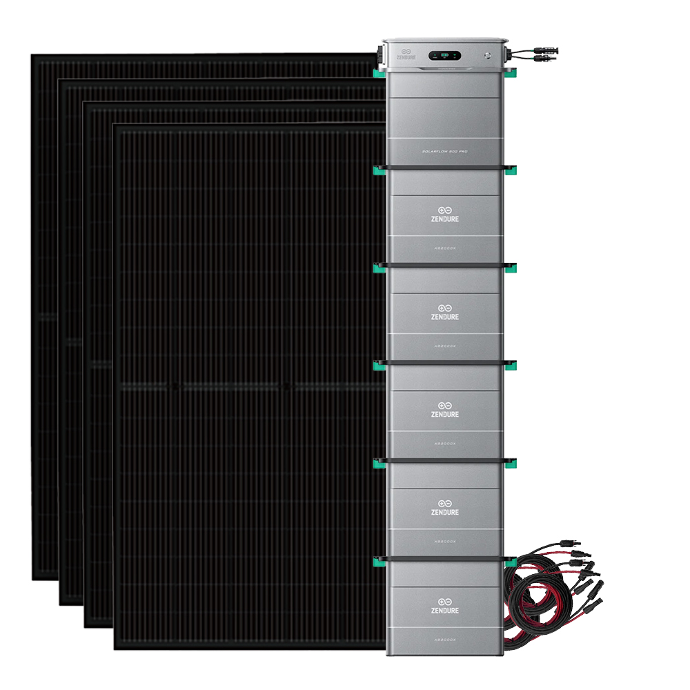 Offgridtec Solarflow 11.52kWh 1800W balcony power plant including storage and 800 Pro inverter