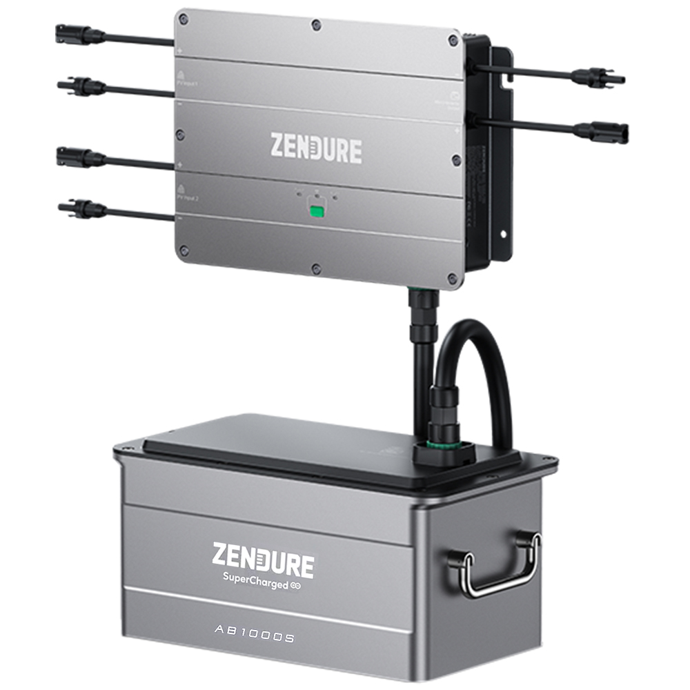 Zendure SolarFlow Set 960Wh Smart pv Hub with 1x ab1000 expansion battery