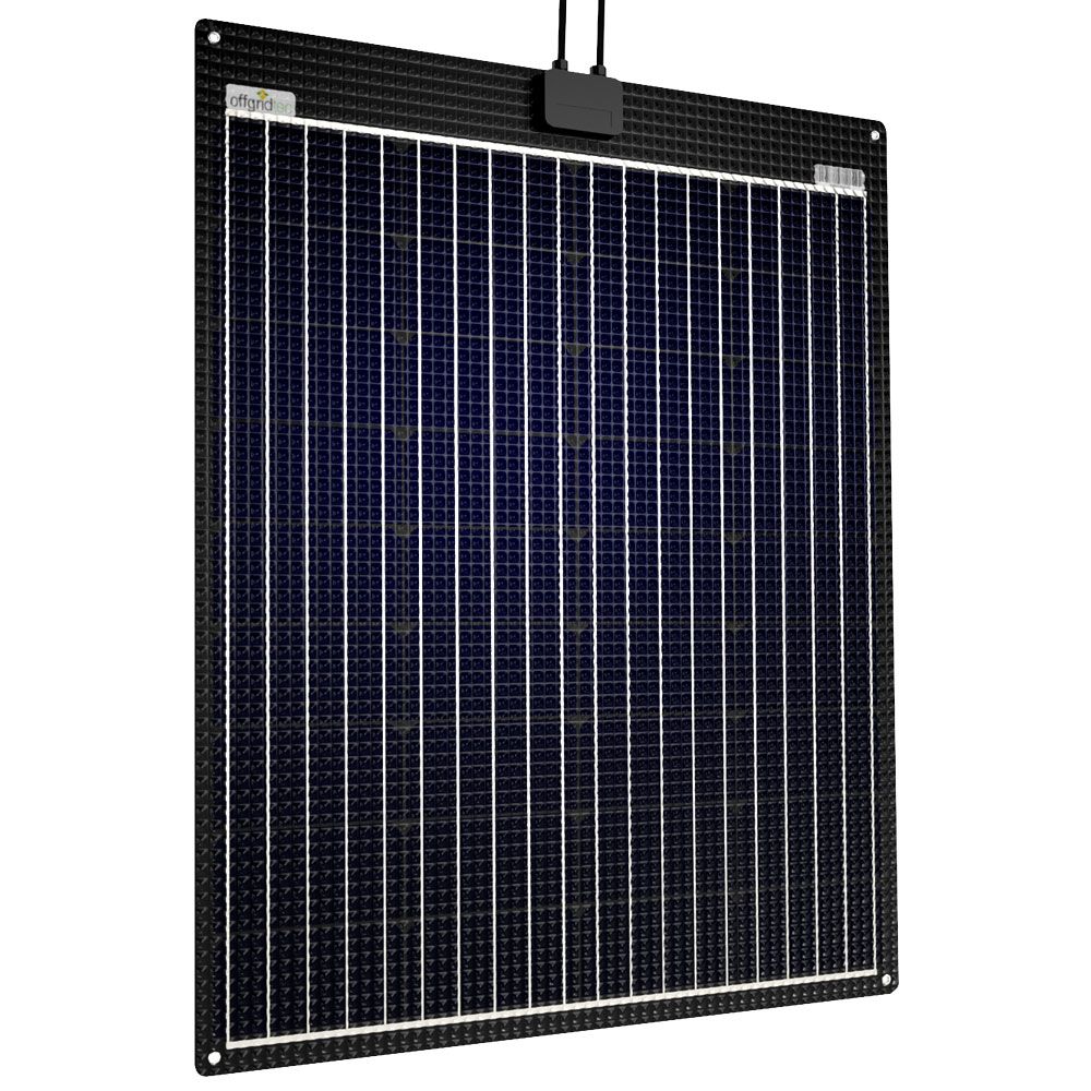 Offgridtec® ETFE-AL 100W V2 semi-flexible 23V solar panel
