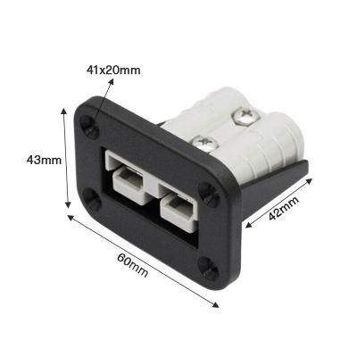 Offgridtec® Adapterkabel Anderson-Stecker Zu DC-8mm Male Für FSP Module Und Solarkoffer 20cm